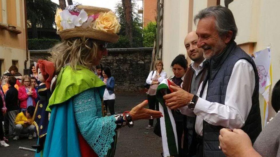 I bambini nel taxi di zia Caterina