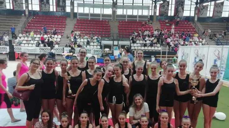 Ginnastica Ritmica Lucca conquista 2 titoli nazionali