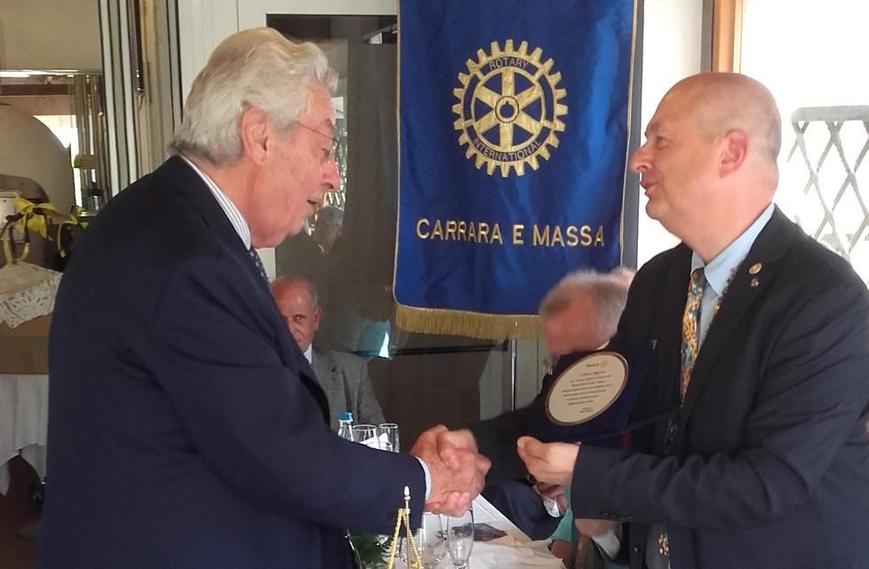 Il Rotary premia Bogazzi e Figaia 