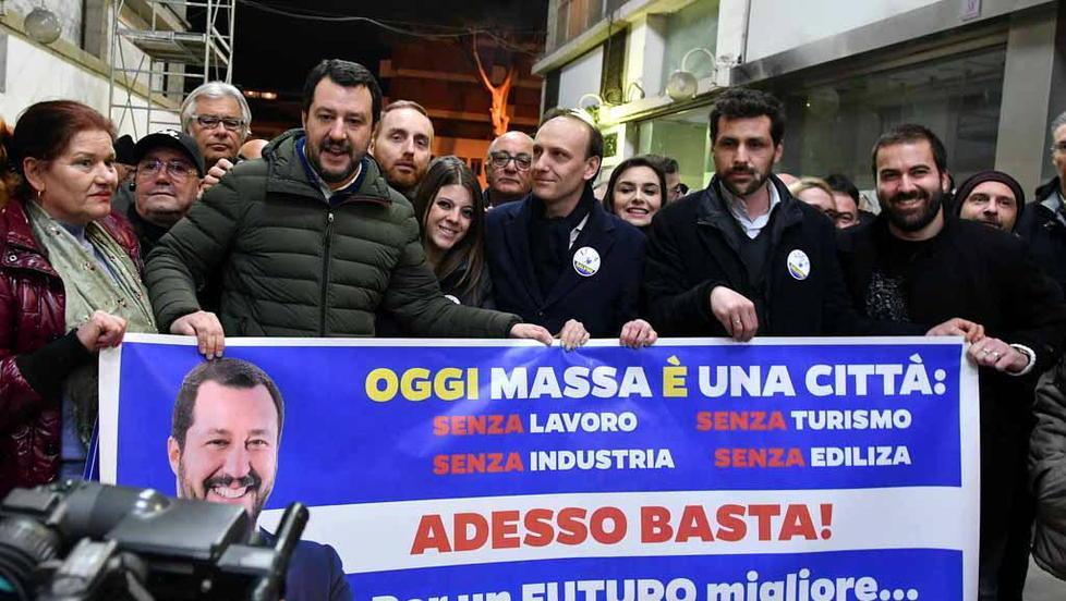 Arriva Salvini, stamani città blindata 