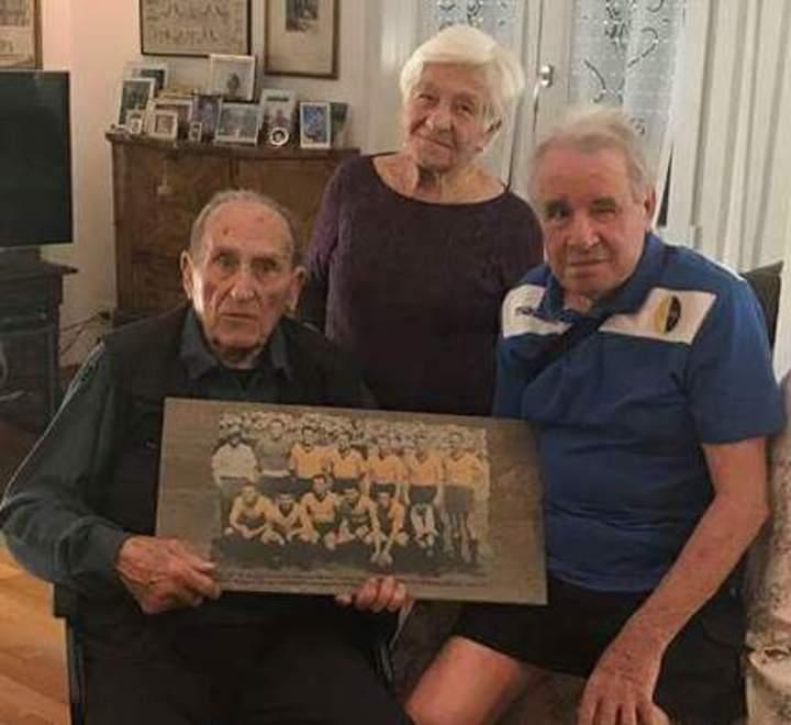L’omaggio dell’Accademia all’ex Corazza Consegnato il quadro del Modena 3° in A