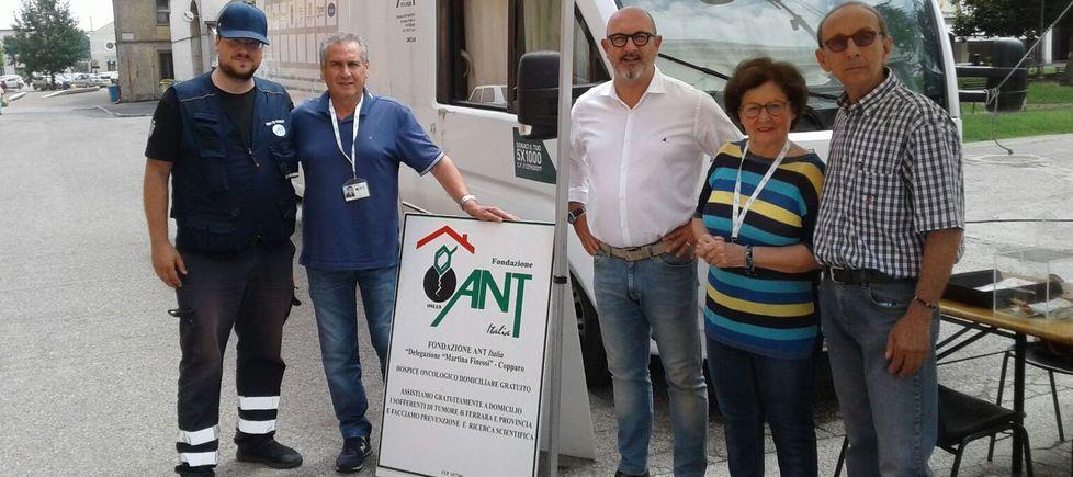 Ant, unità mobile a Copparo per controlli a tiroide e nei