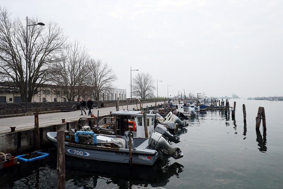 Barche dei pescatori del Copego
