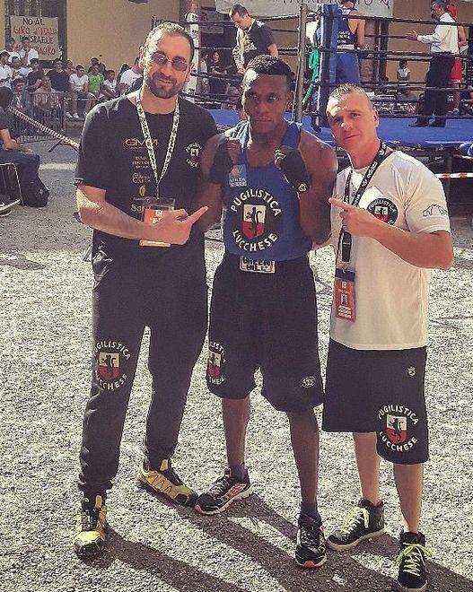 Sugli scudi la Pugilistica Lucchese 