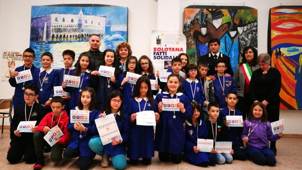 Alunni a scuola di sicurezza