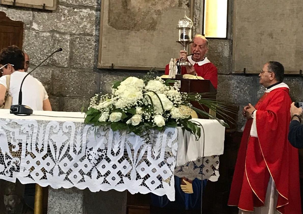 Arrivate le reliquie di Santa Rita: omaggio dei fedeli a Olbia
