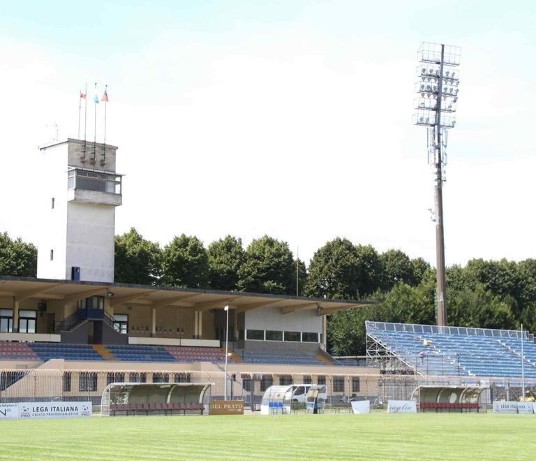 Una veduta dello stadio Lungobisenzio
