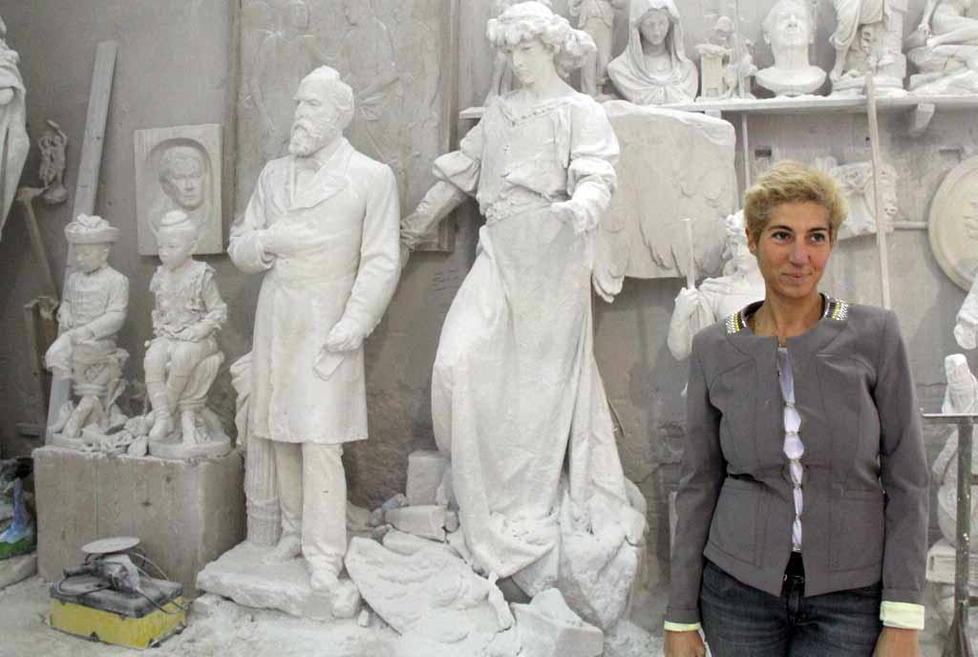 Studi Nicoli, così nasce un giardino di sculture 