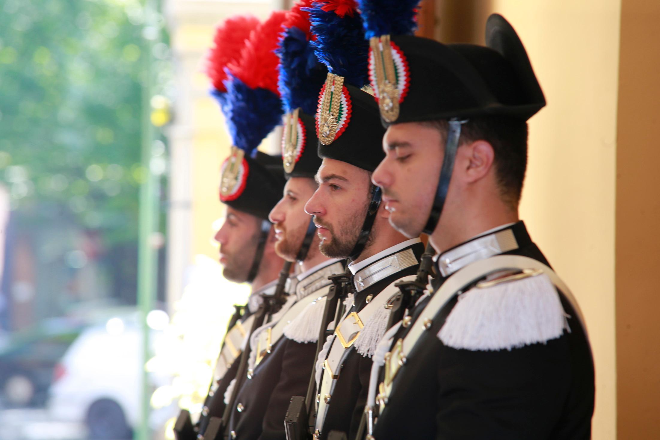 Carabinieri alla precedente festa modenese