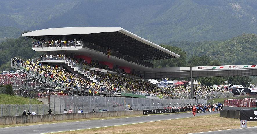 Il pubblico al circuito del Mugello