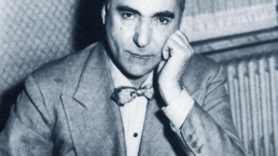 Lo scrittore Curzio Malaparte