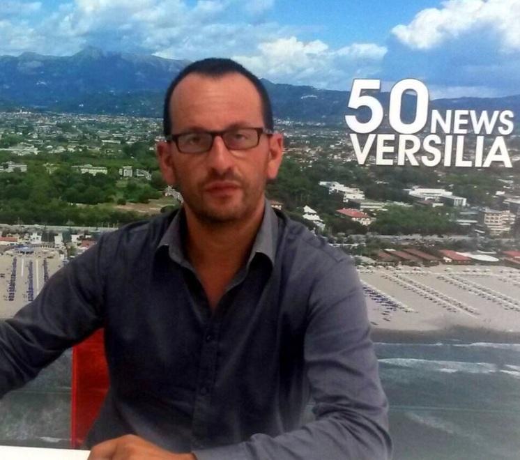 Il cronista che porta tutti i giorni la Versilia in tv 