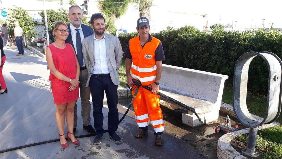 Stoviglie biodegradabili nei bagnetti di Castiglione