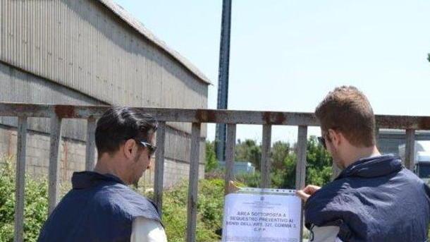 Discarica abusiva, scatta maxi sequestro
