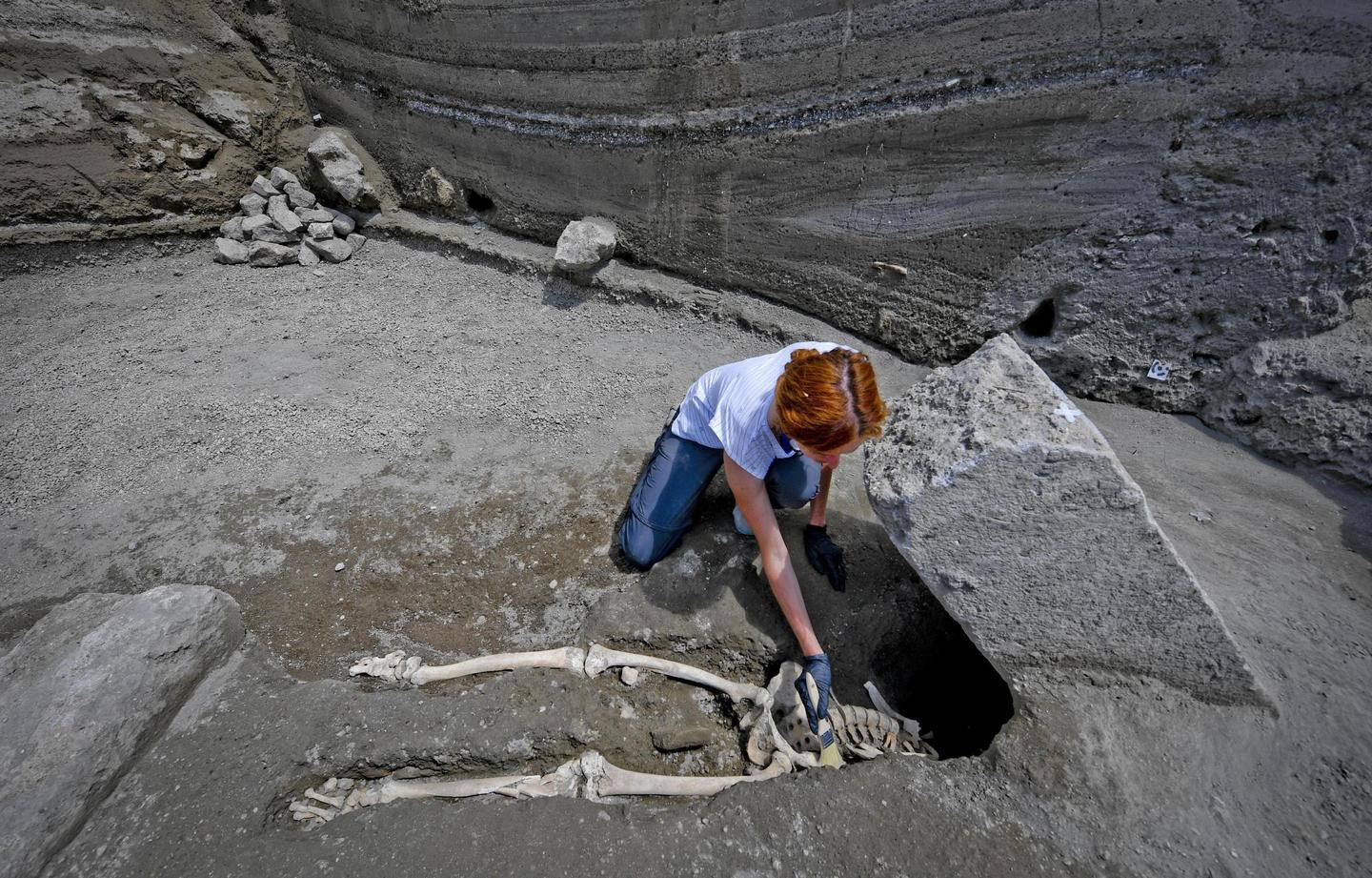 Il tesoro dell’ultimo fuggiasco di Pompei 
