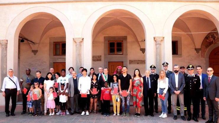 «Abbracciati da Empoli» l’orgoglio dei nuovi italiani