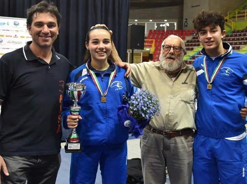 Cristino e Di Tommaso di bronzo a Verona 