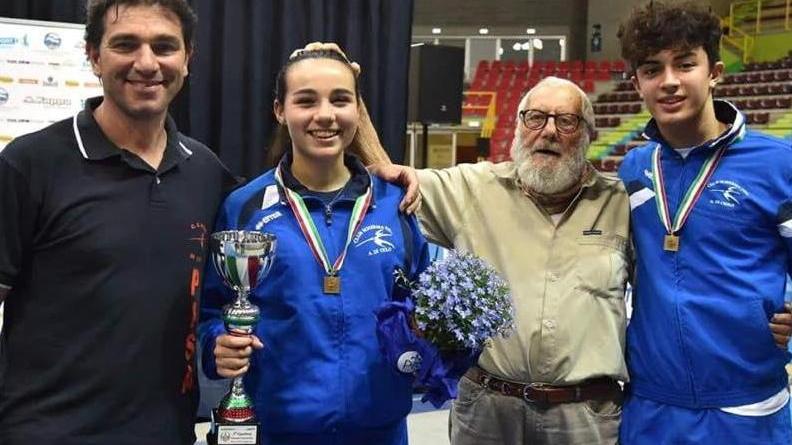 Cristino e Di Tommaso di bronzo a Verona