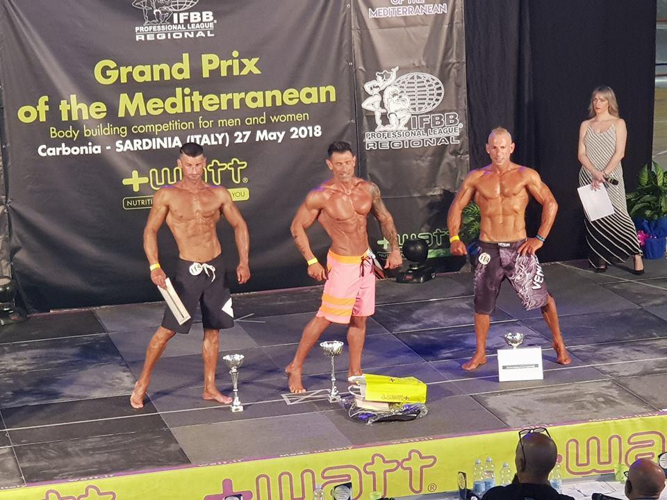 Il Gran Prix of the Mediterranean di Carbonia. L'autore della foto è Giampietro Muzzu, della Energym Club Nuoro, vincitore della categoria Over 40