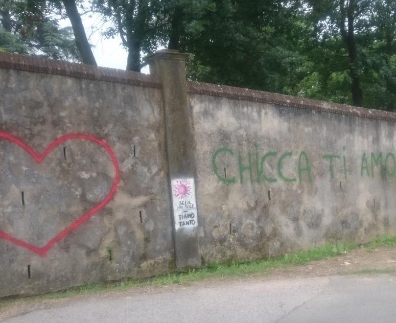Scatenati i “vandali innamorati” 