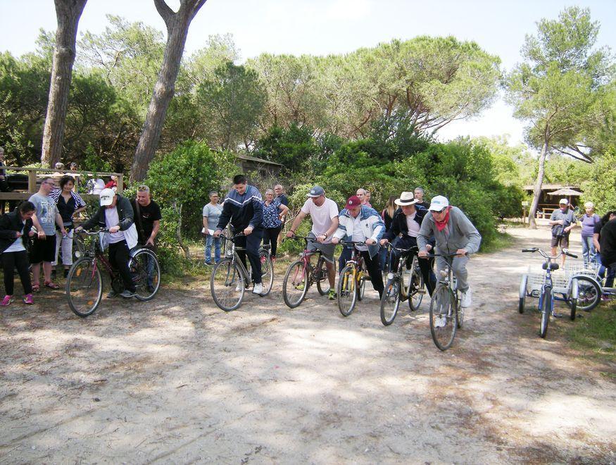 Sessanta partecipanti alla pedalata alla Sterpaia 