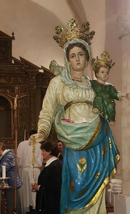 Dopo 40 anni ritorna in processione la statua della Madonna