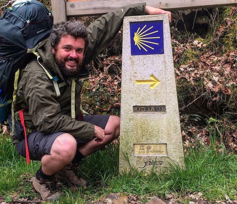 Renato, il globetrotter di Carpi sul Cammino del Nord 