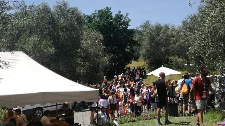 Noi tra i 3mila di Sgranar per colli