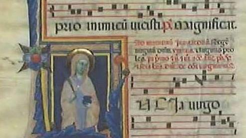 In mostra alla “Baldissera” due pagine miniate rubate