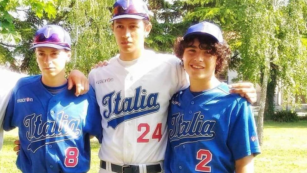 Tre Under 15 del Bsc Grosseto sul diamante del torneo Alpe Adria