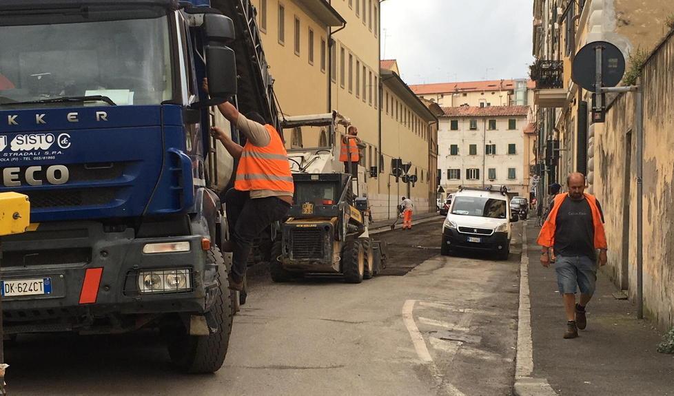 Sono partiti i lavori di riasfaltatura 