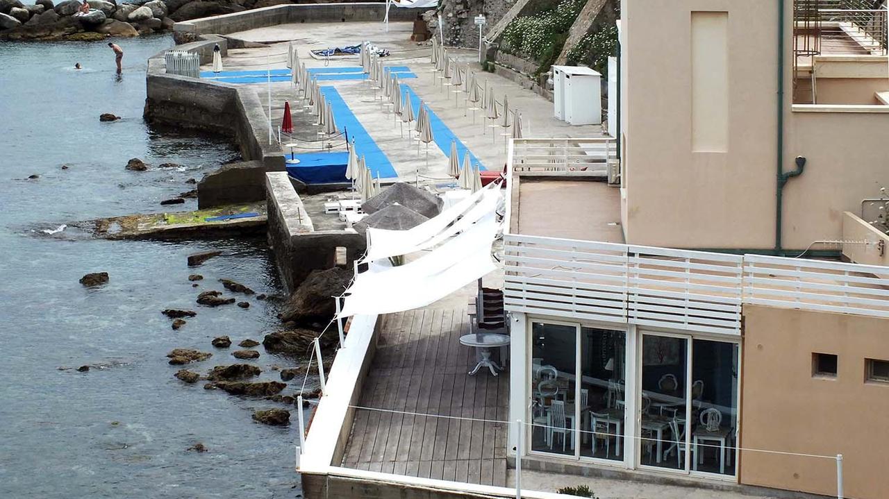 Lo stabilimento balneare Teatro del Mare (foto Paolo Barlettani)