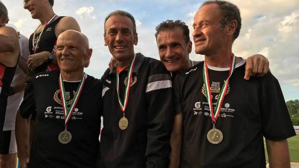 Campionati italiani master Tre medaglie alla Track & Field
