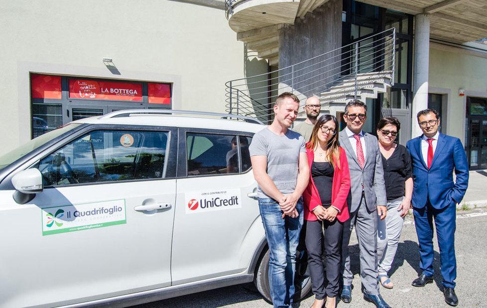 Quadrifoglio in marcia con UniCredit 