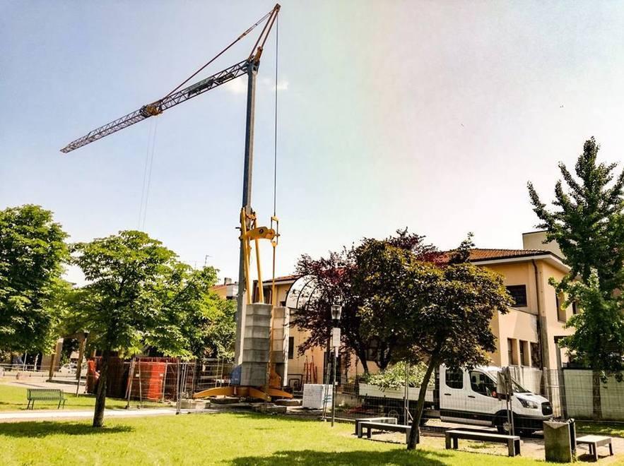 Al via i lavori per la palestra Don Andreoli 