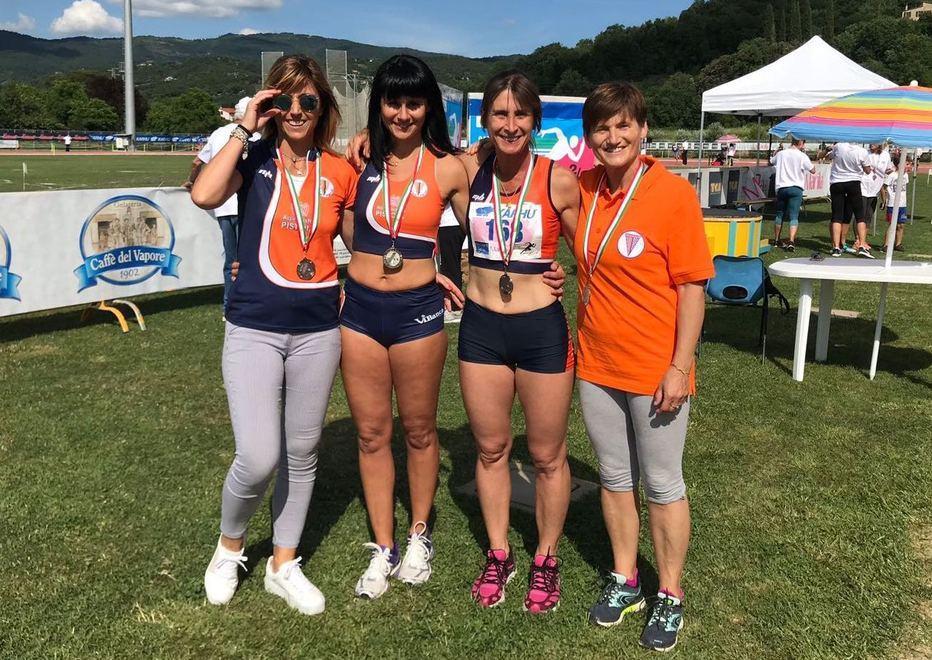 Campionati italiani, 4 medaglie per i bluarancio