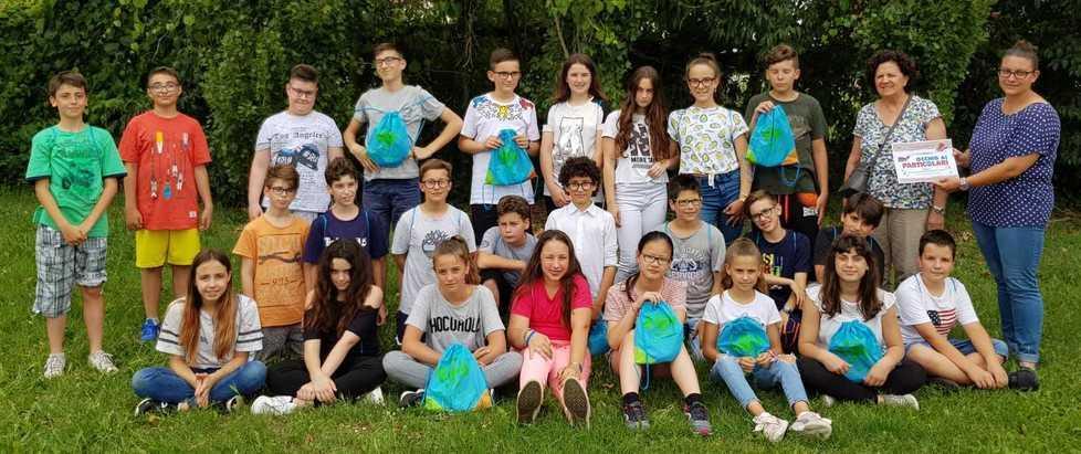 Gli alunni vincitori di “Pianeta Clara”