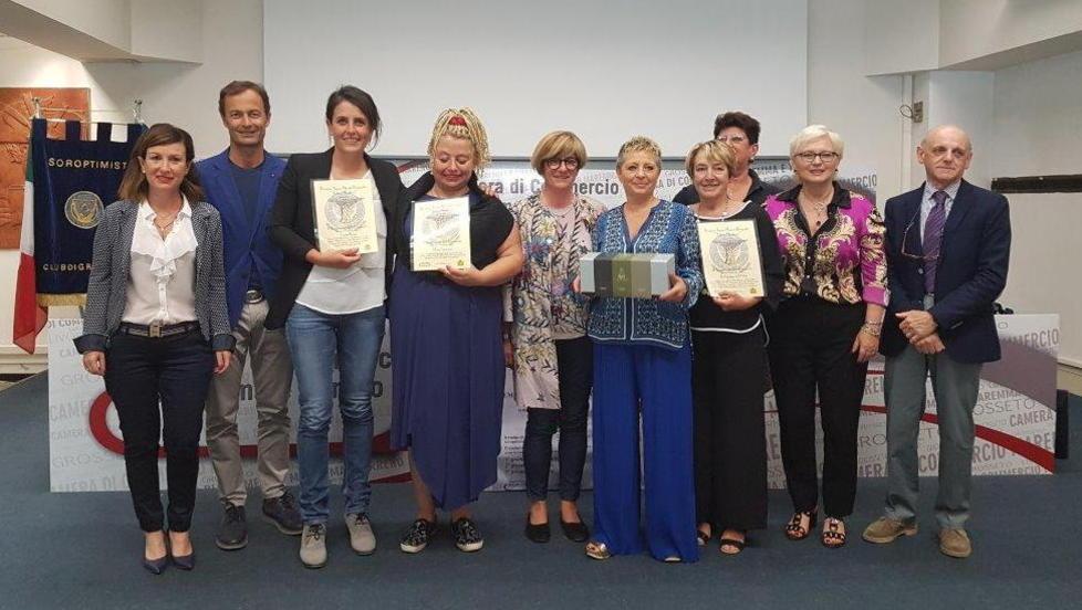 Elena e le altre imprenditrici Premiate le vincitrici del Briganti 