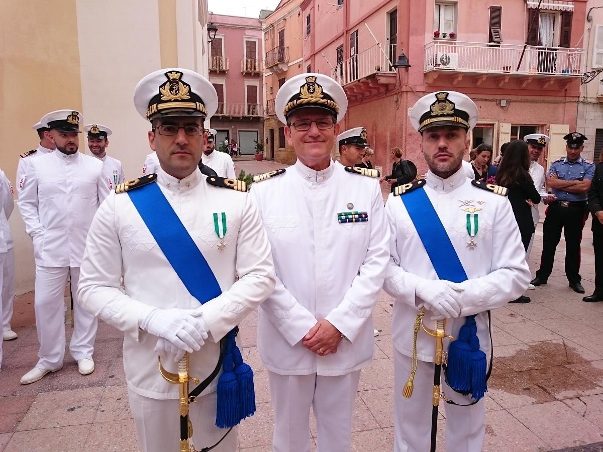 Da sinistra, Amin, Minotauro e Bissacco
