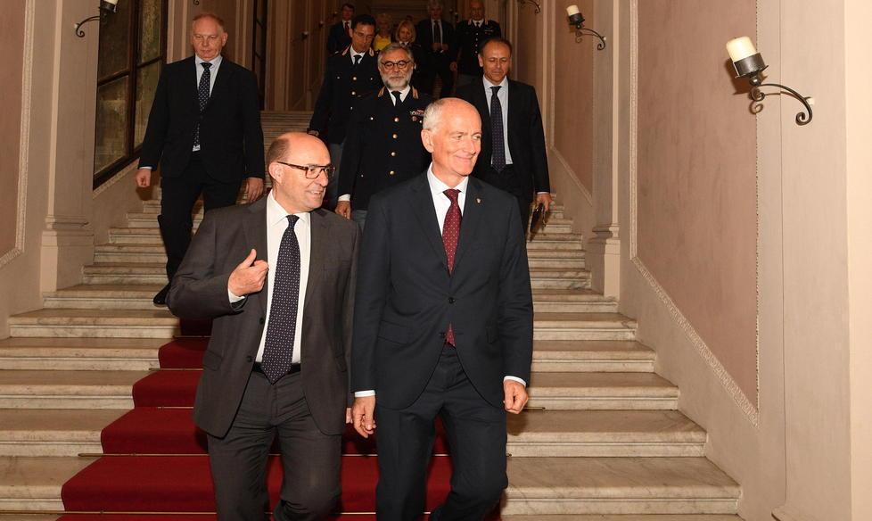 Il prefetto Gabrielli all’incontro tra le polizie ferroviarie