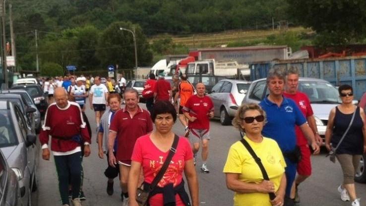 Oltre mille podisti in marcia sulle colline di Castelvecchio