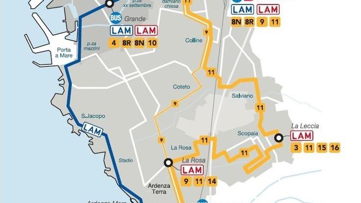 Bus da Leccia e Scopaia verso il mare e la stazione. Novità anche per Collinaia