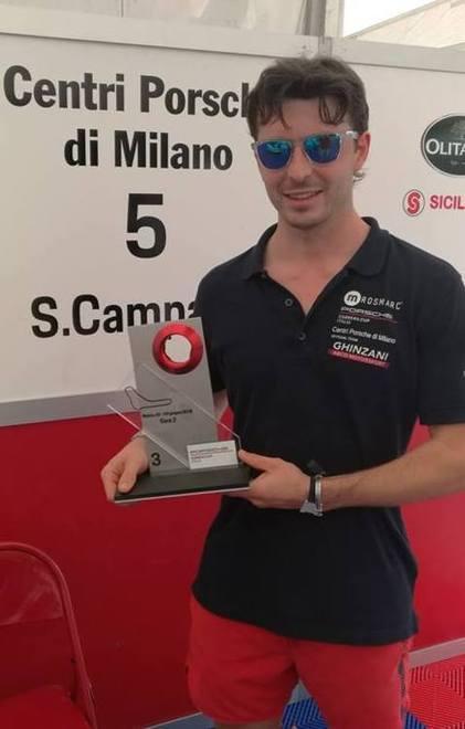 Montermini a Spa Campana sul podio 