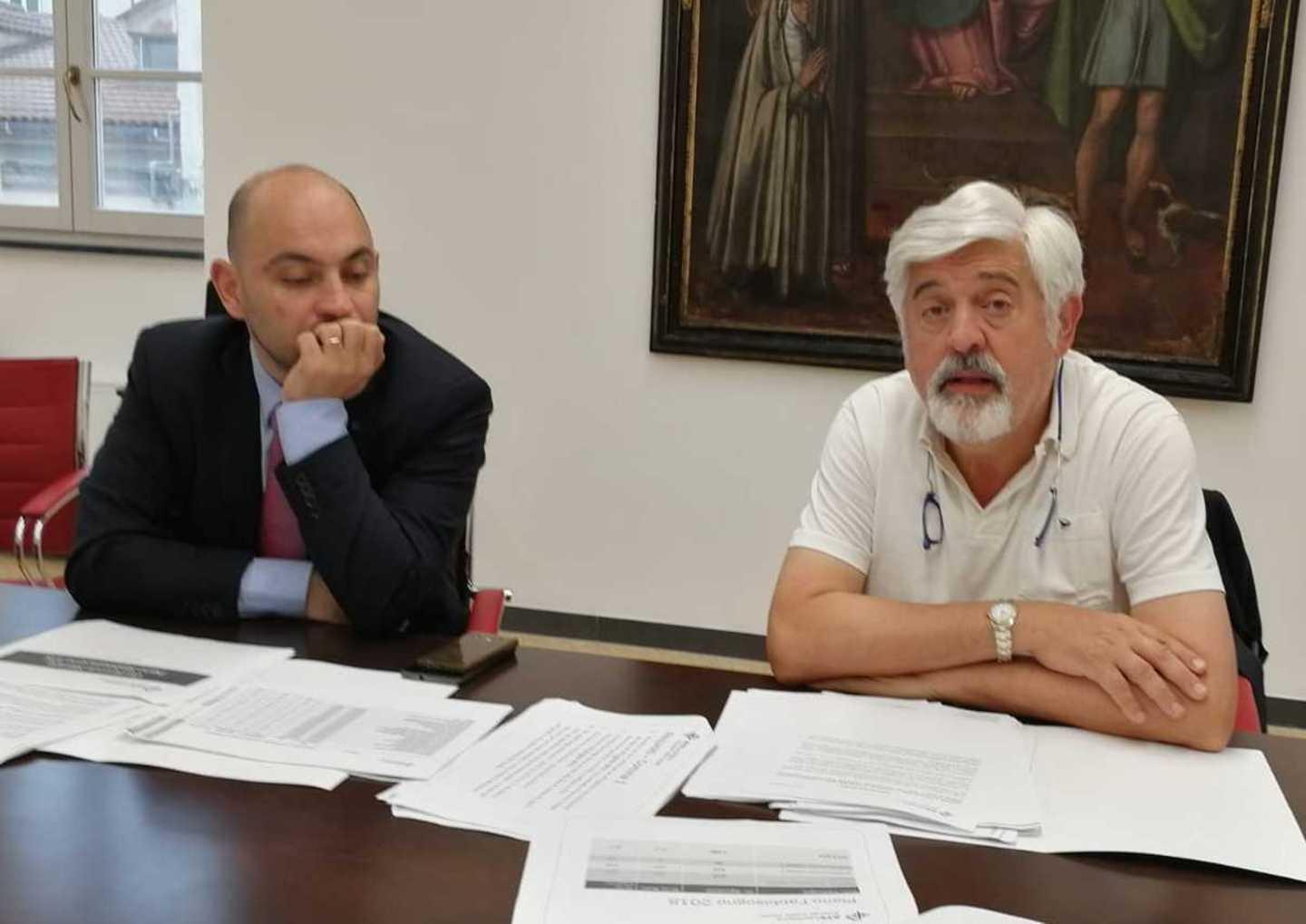 Stefano Lorusso e Fulvio Moirano