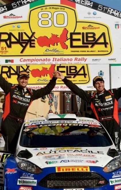 Grande prova di Ciucci al Rally dell’Elba 