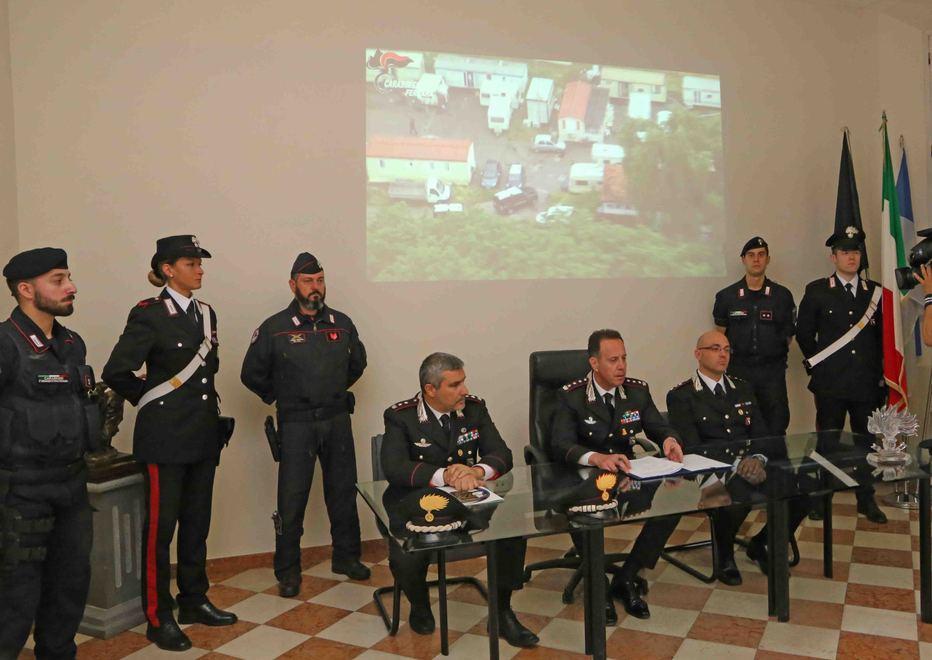 Da Ferrara i raid in mezza provincia 