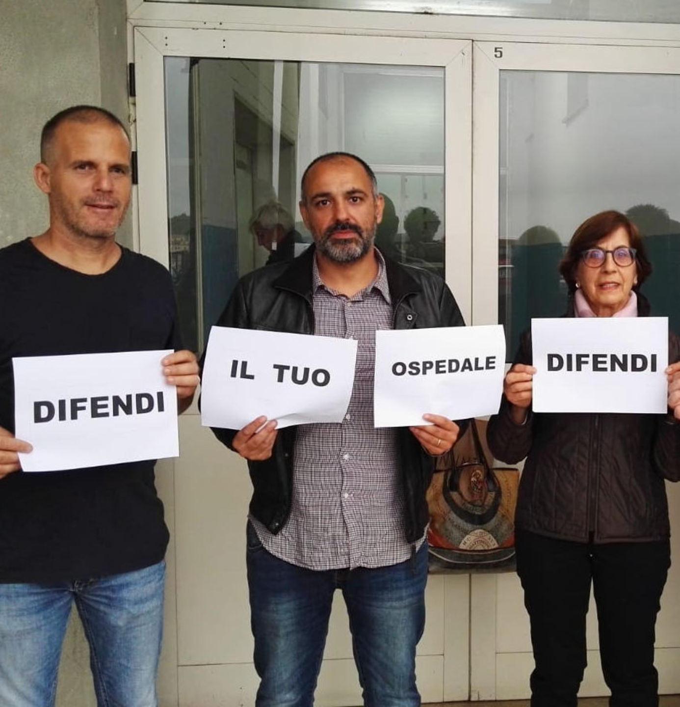 Sit in per la difesa dell’ospedale