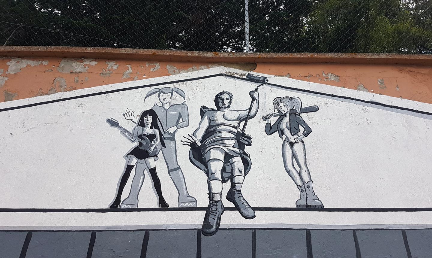Fa discutere il Redentore graffitaro