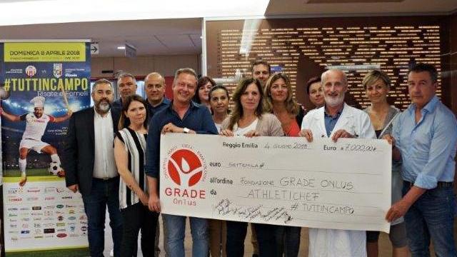 Chef contro comici Raccolti 7mila euro a favore del Grade