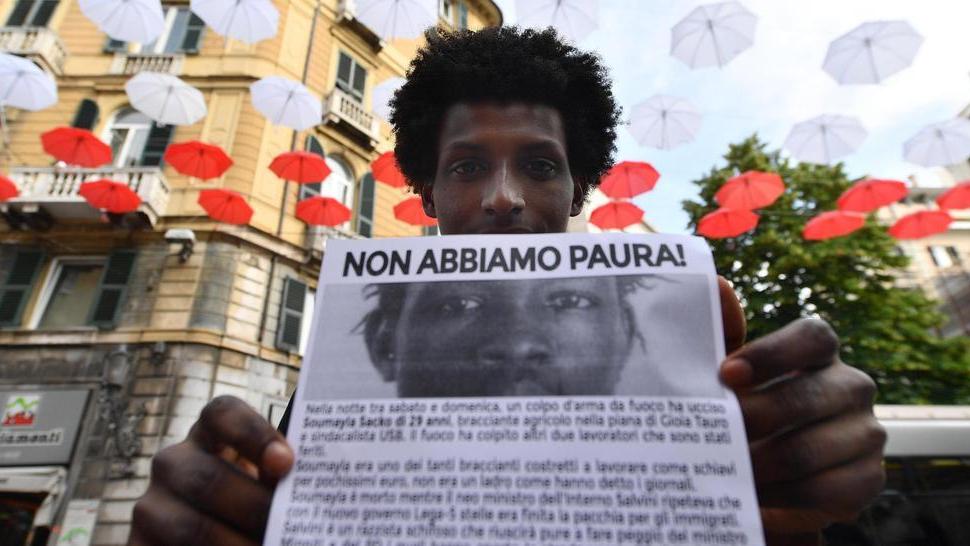 Presidio per il sindacalista ucciso a fucilate